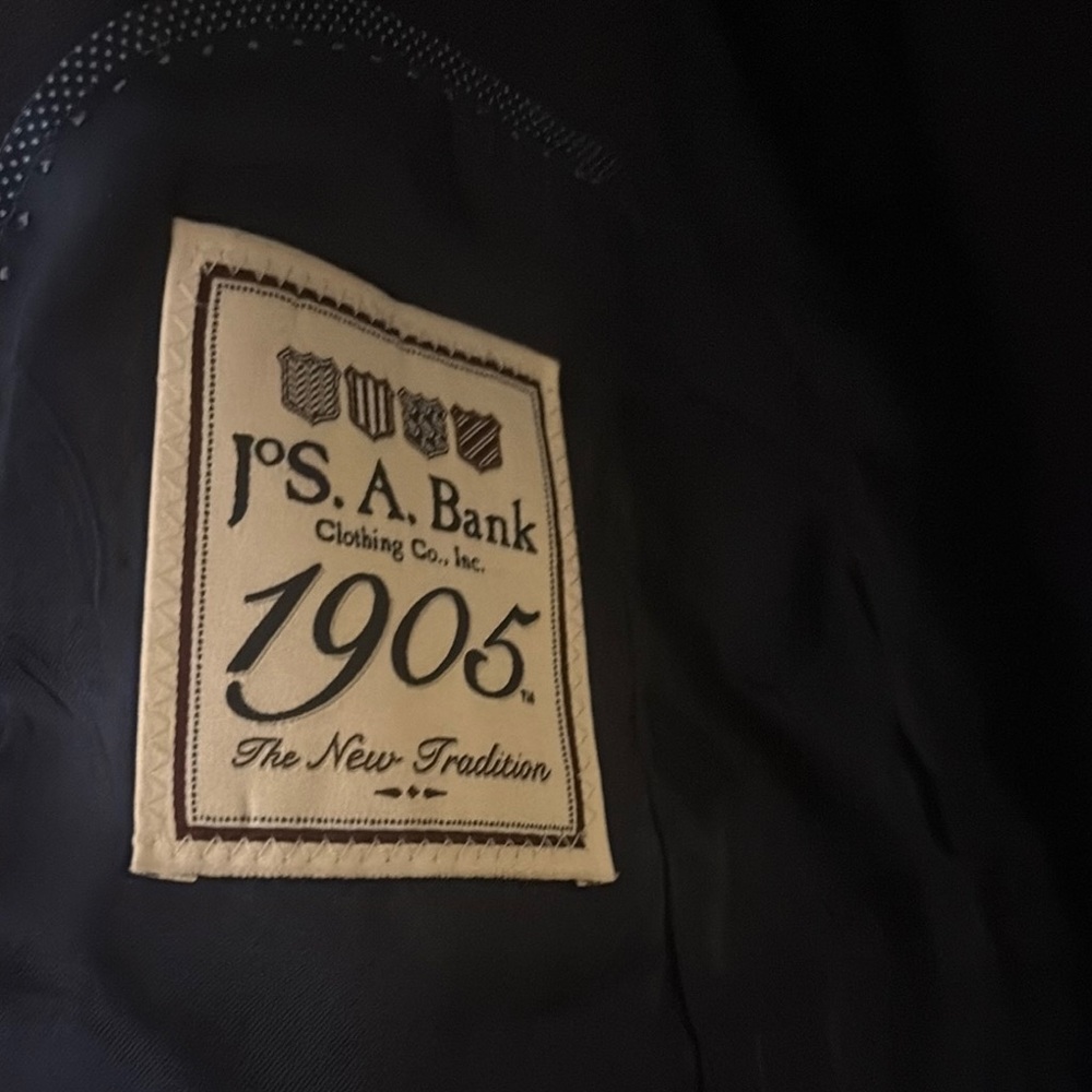 Joseph A Bank’s Navy Suit - Picture 2 of 5